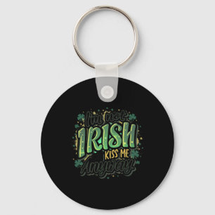 Porte-clés Fantastique Saint Patricks Day Je ne suis pas Irla