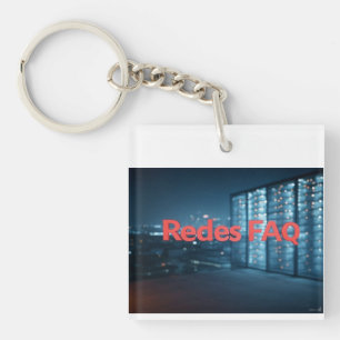 Porte-clés FAQ Redes