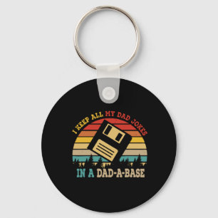 Porte-clés Father's Day I Keep All My Dad Jokes