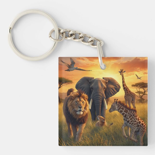 PORTE-CLÉS FAUNE (Devant)