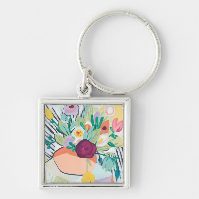 Porte-clés Fauvist Floral II (Devant)