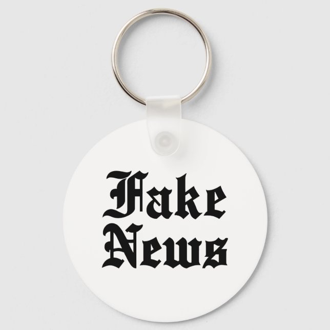 Porte-clés Faux News (Recto)