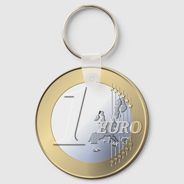 Porte-clés faux porte - clé de l'euro (Recto)
