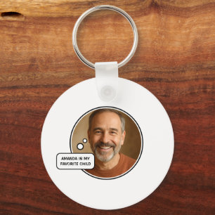 Porte-clés Favori Enfant Funny Papa Fête des pères