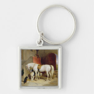 Porte-clés Favourites de prince George (huile sur la toile)