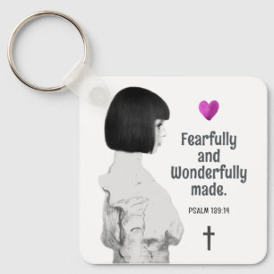 Porte-clés Fearful and Wonderful Made mignonne fille Christia