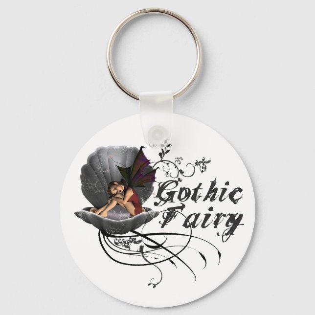 Porte-clés Fée gothique (Recto)