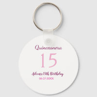 Fée rose 15e anniversaire simple moder quinceanera