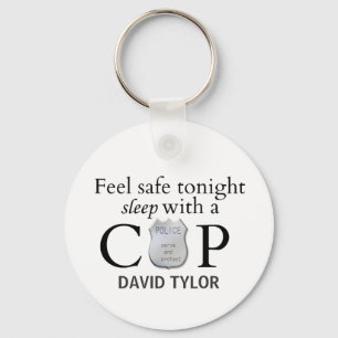 Porte-clés Feel safe tonight !