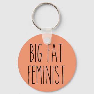 Porte-clés Feministe Big Fat
