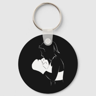 Porte-clés Femme Boxer