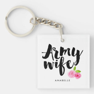 Porte-clés Femme de l'armée