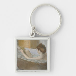 Porte-clés Femme d'Edgar Degas   à son Bath, épongeant sa