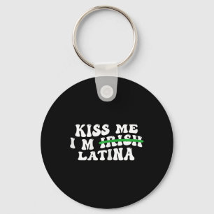 Porte-clés Femme Embrassez-Moi Je Suis Irlandaise Latina - Dr