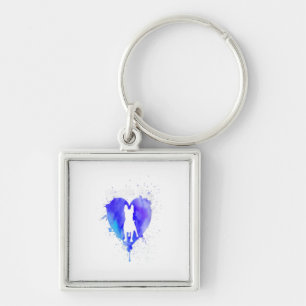 Porte-clés Femme Frenchie Mom French Buldog Chien Maman