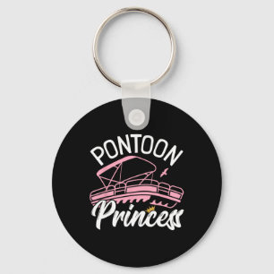 Porte-clés Femme Pontoon Boat Girl I Pontoon Princess Pontoon