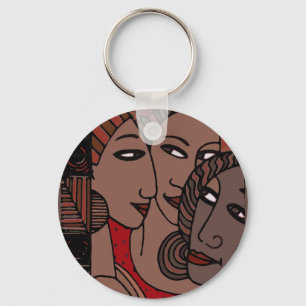 Porte-clés Femmes afro-américaines