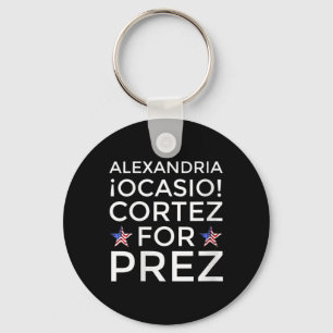 Porte-clés Femmes Aoc Pour Le Président Alexandria Ocasio-cor