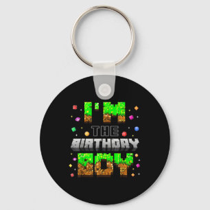 Porte-clés Fête d'anniversaire Je suis le garçon d'anniversai