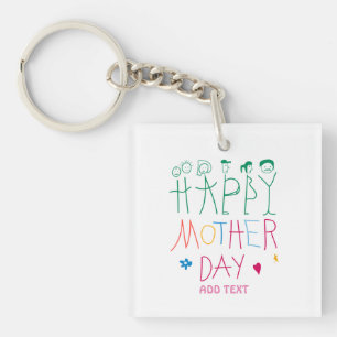 Porte-clés Fête de la mère