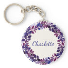 Fête de mariée personnalisée violet fleuri Favoris