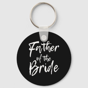 Porte-clés Fête De Mariée Pour Le Père De Famille Du Bri