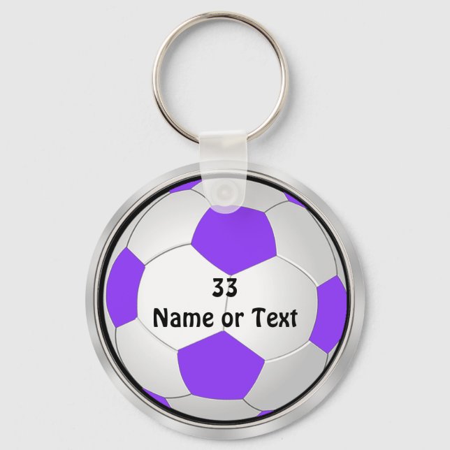 Porte-clés Fête de soccer mignonne pour les filles, Porte - c (Recto)