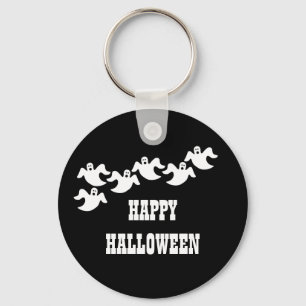 Porte-clés Fête Fantôme Halloween Porte - clé, Noir