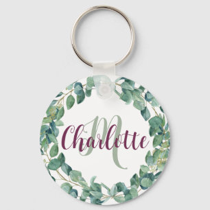 Porte-clés Fête florale faveur pour nièces cadeau fête d'anni