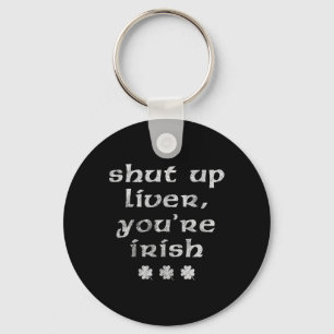 Porte-clés Fête Irlandaise de la Saint-Patrick Ta Gueule