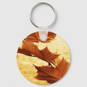 Porte-clés feuille d'érable