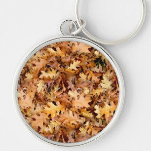 PORTE-CLÉS FEUILLES D'AUTOMNE