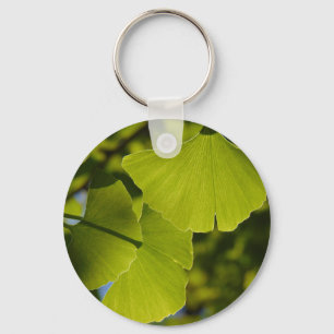 Porte-clés Feuilles Sunlit Ginkgo