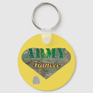 Porte-clés Fiancée de l'armée