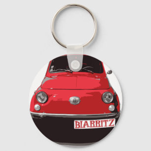 Porte-clés Fiat 500 Biarritz