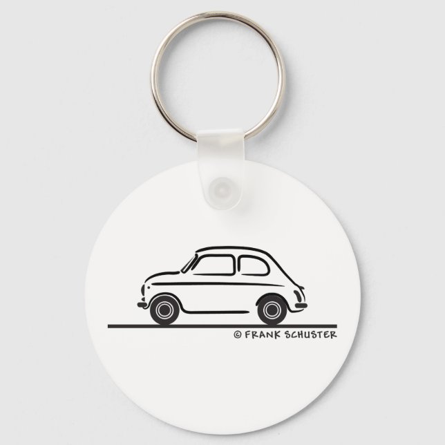 Porte-clés Fiat 500 Cinquecento (Recto)