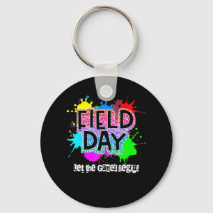 Porte-clés Field Day School Rainbow Color Splash Laisser Le J