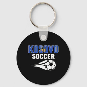 Porte-clés Fier fan de football du Kosovo - Maillot Kosovar d