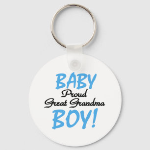 Porte-clés Fier Grand Grand Mamie Baby Boy Tshirts et cadeaux