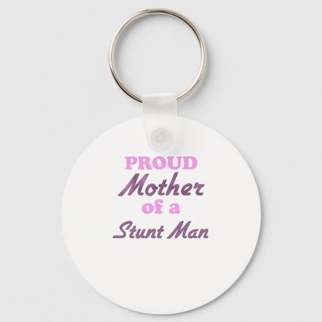 Porte-clés Fier Mère d'un homme moche (Recto)