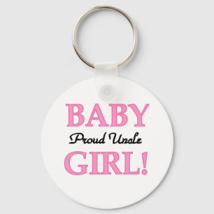Porte-clés Fier Oncle Baby Girl Tshirts et cadeaux