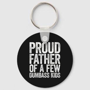 Porte-clés Fier Père De Quelques Fous - Enfants Drôle Père Pè