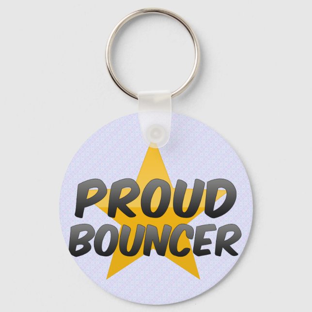 Porte-clés Fier videur (Recto)