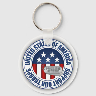 Porte-clés Fière amie de la Garde nationale de l'armée