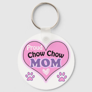 Porte-clés Fière Chow Chow Maman