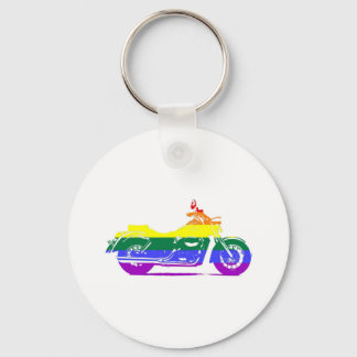 Porte-clés Fierté de moto GLBT