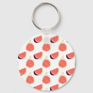 Porte-clés Fig mauve : motif coloré