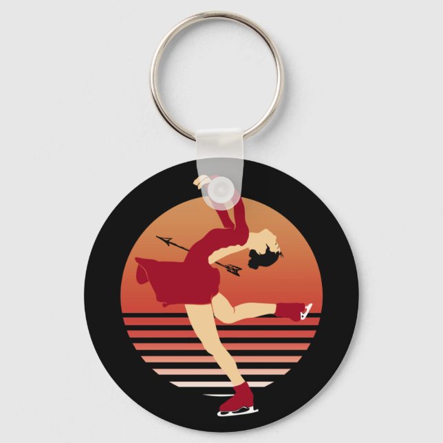 Porte-clés Figure de skating (Recto)