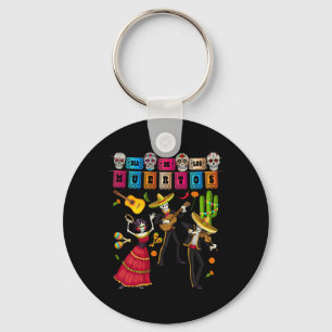 Porte-clés Figures de Dia De Los Muertos - Papel Picado mexic