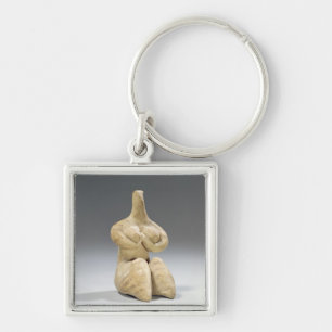Porte-clés Figurine femelle dans le style de Halaf, c.4500